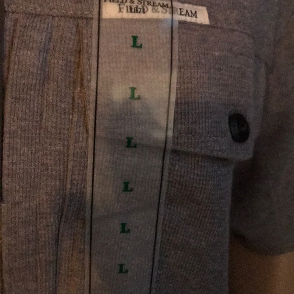 NWT field & stream shirt Red or Grey - Picture 8 of 8